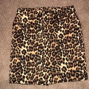 Leopard Skirt